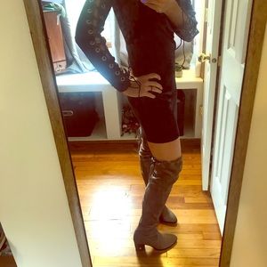 Moda boutique above knee boots 9